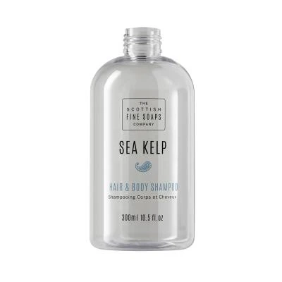 Sea Kelp Hair & Body Shampoo Gel 300ml Empty Printed Bottle