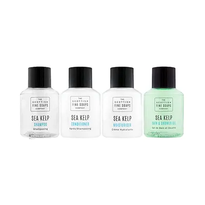 Sea Kelp Hotel Toiletries Set - 50 Units Each 30ml