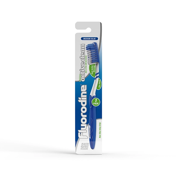 Fluorodine Active Clean Medium Toothbrush – Effective All-Round Oral Care